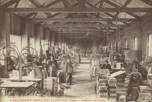 Historic workshop of L’Arçonnerie Française