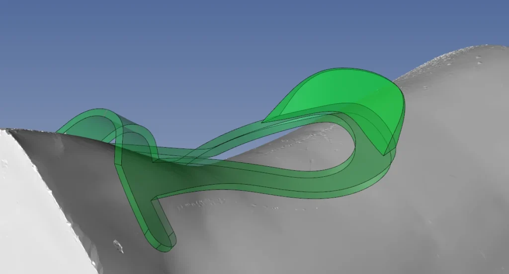 Arçon obstacle 3D sur dos de cheval