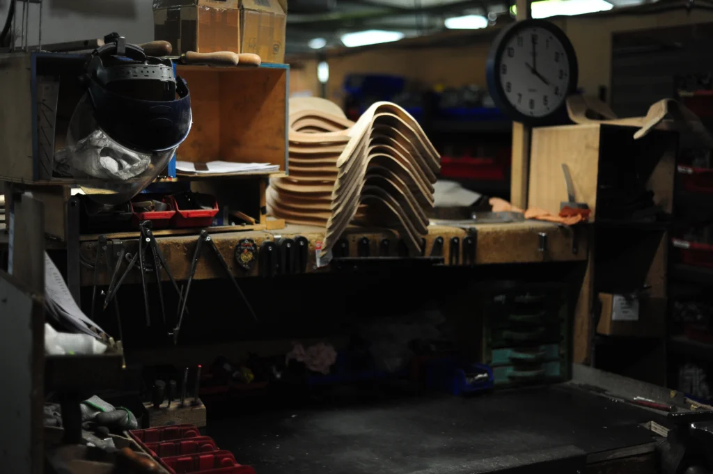 Arçonnerie Française atelier de ferrage