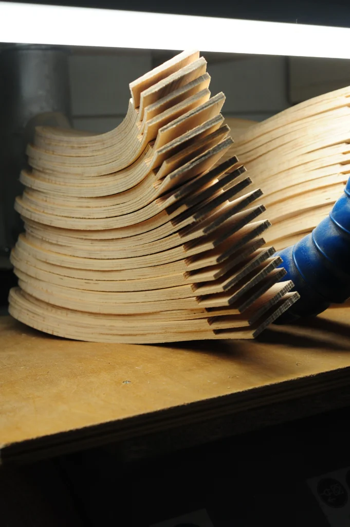 Bandes d'arçons prêtes à être montées